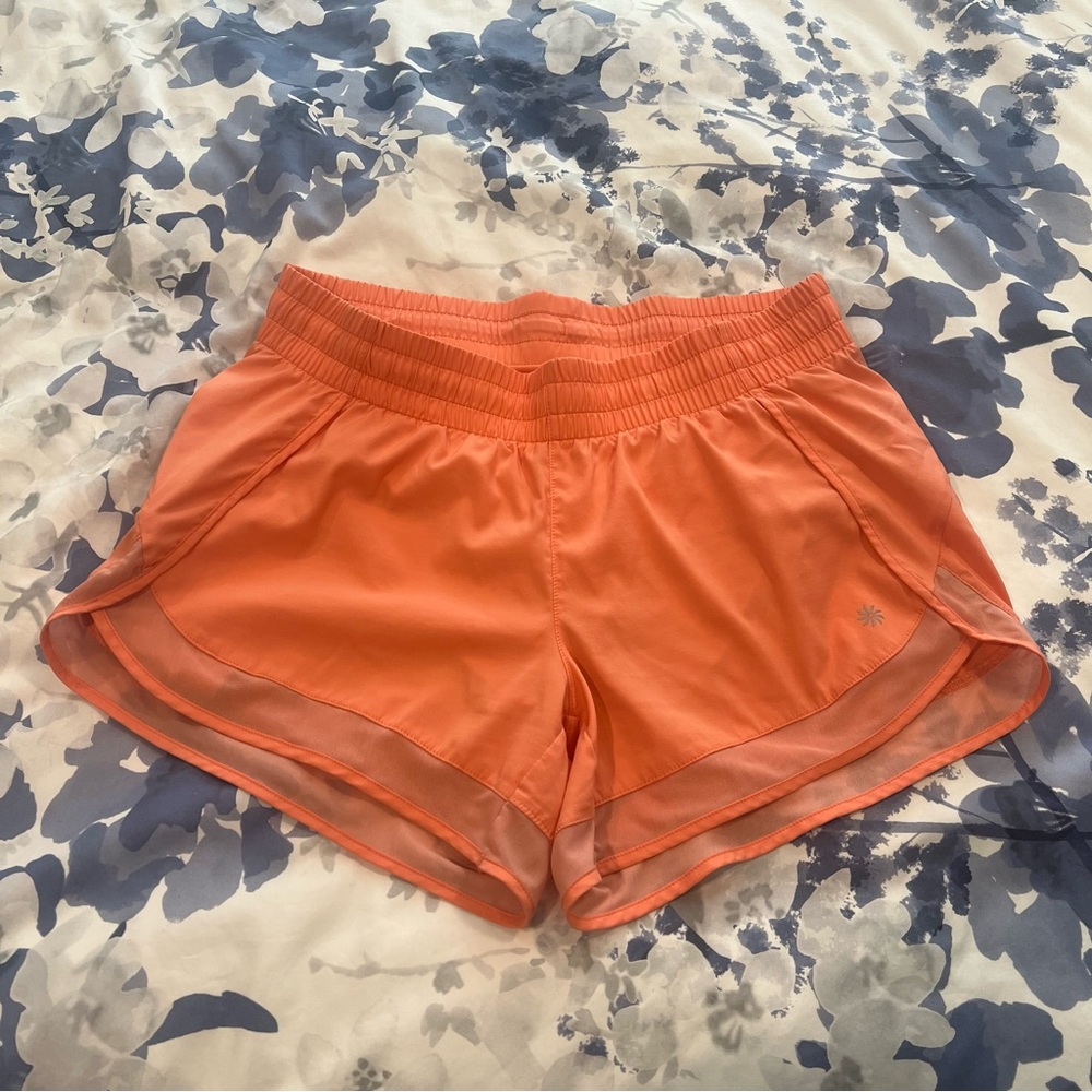 Athleta Mesh Racer Run 4” Short
